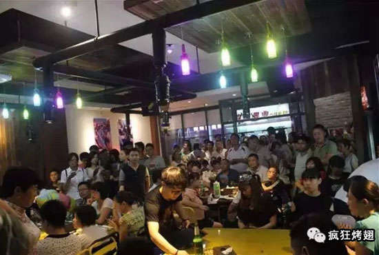 通道锡纸烤鸡翅